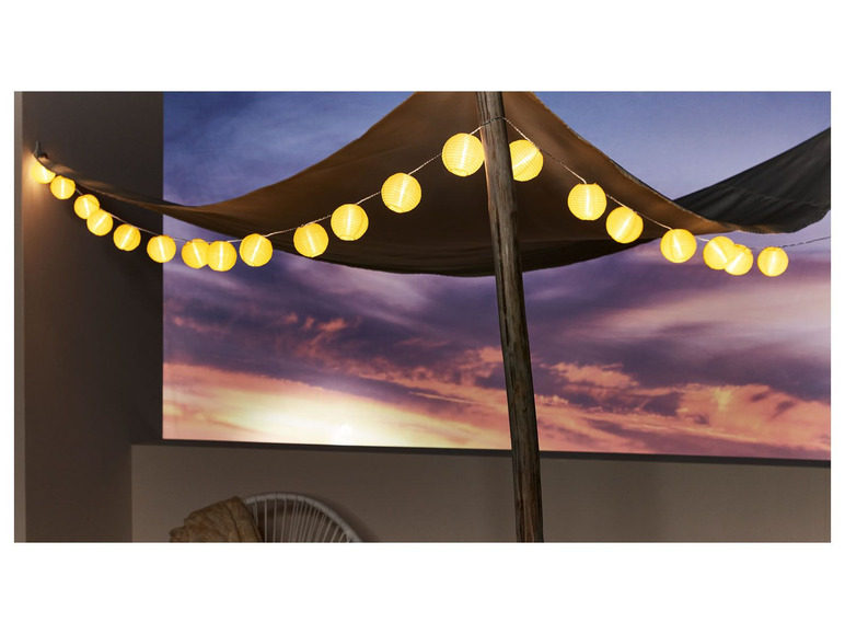 Ga naar volledige schermweergave: MELINERA® Zomerse LED-lichtketting - afbeelding 7