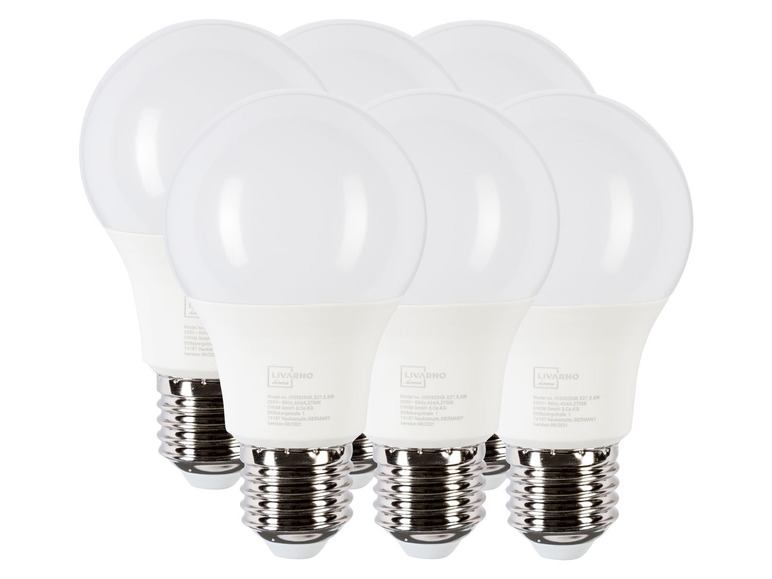 Ga naar volledige schermweergave: LIVARNO home 6 LED-lampen - afbeelding 2