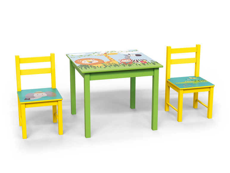 Ga naar volledige schermweergave: LIVARNO home Kinder tafel met 2 stoelen - afbeelding 4