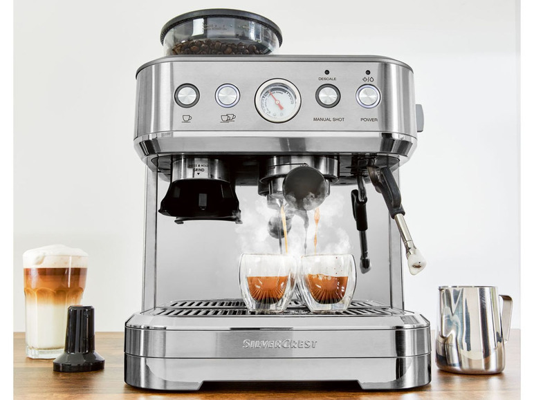 Ga naar volledige schermweergave: SILVERCREST Espressomachine - afbeelding 2