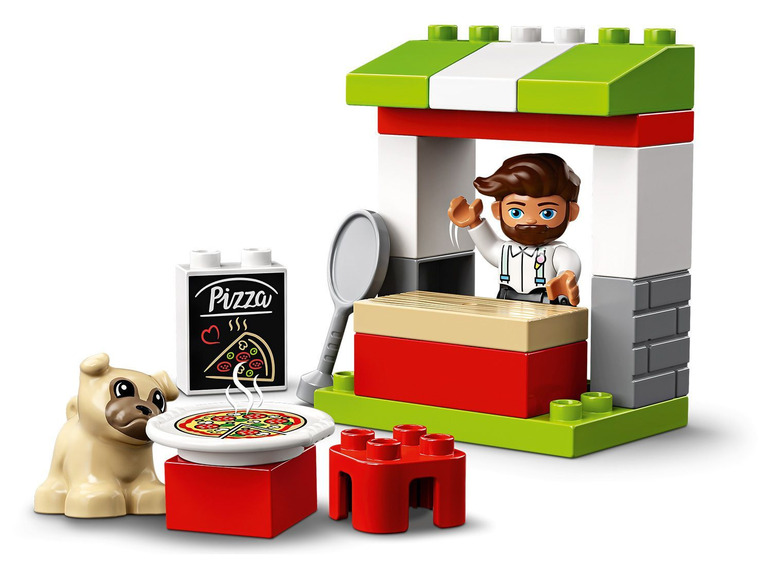Ga naar volledige schermweergave: LEGO® DUPLO® Speelset pizzakraam - afbeelding 3
