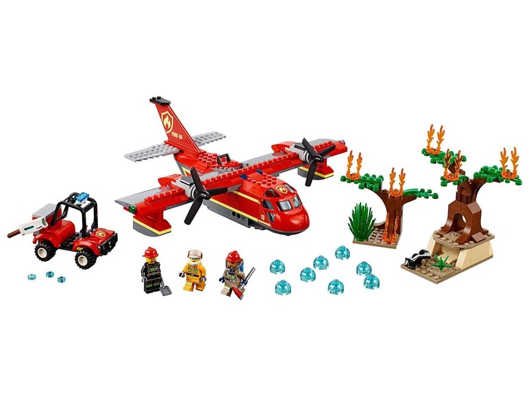 Ga naar volledige schermweergave: LEGO® City Brandweervliegtuig - afbeelding 4