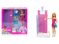 Barbie-pop met douchecabine en accessoires.