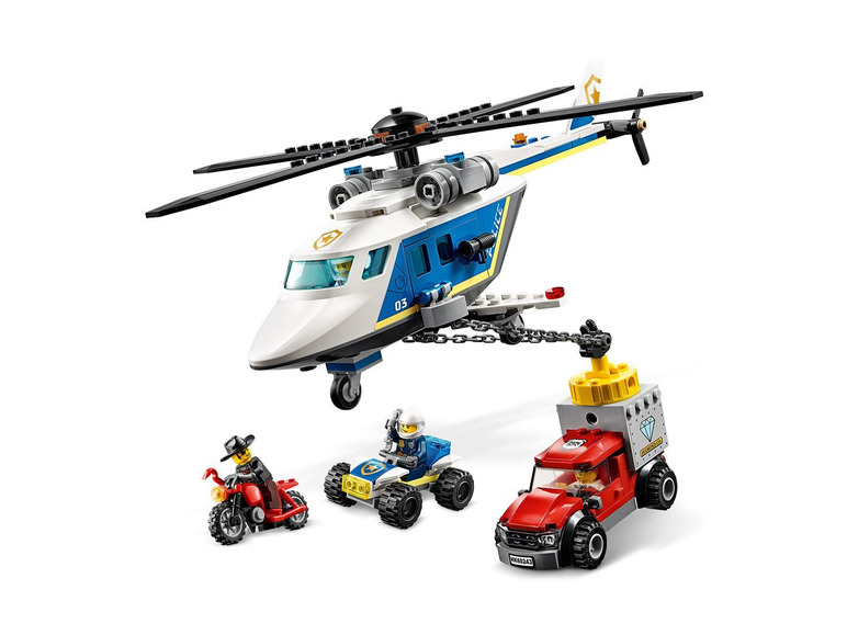 Ga naar volledige schermweergave: LEGO® City Speelset politiehelikopter (60243) - afbeelding 3