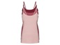 Twee roze en rode tanktops voor dames.