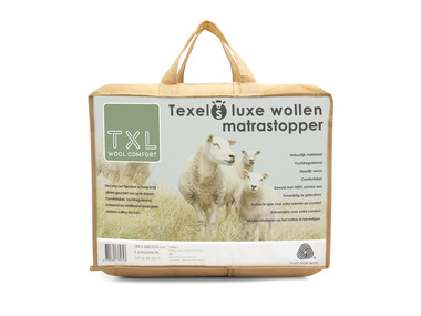 Texels Wol Matrastopper 180 x 200-210 cm