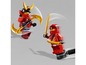 LEGO Ninjago minifiguren met zwaarden en een boog.