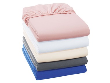 meradiso Satijnen hoeslaken 180-200 x 200 cm