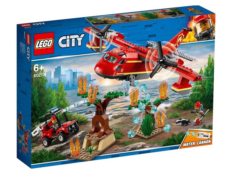 Ga naar volledige schermweergave: LEGO® City Brandweervliegtuig - afbeelding 1