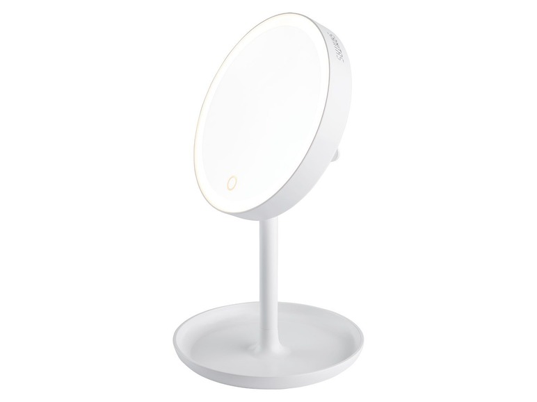Ga naar volledige schermweergave: SANITAS make-up spiegel, LED, Ø 17,5 cm, met 5x vergroting - afbeelding 3