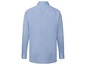 Een lichtblauw overhemd met lange mouwen.