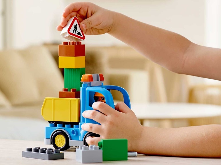 Ga naar volledige schermweergave: LEGO® DUPLO® Graafmachine & truck - afbeelding 8