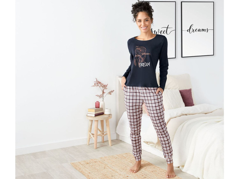 Ga naar volledige schermweergave: ESMARA® Lingerie Pyjama voor dames, XS - L - afbeelding 18