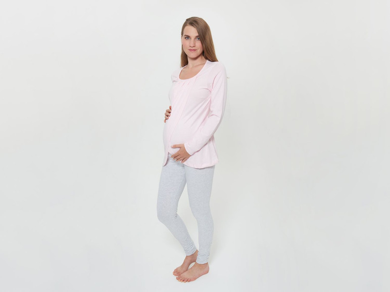 Ga naar volledige schermweergave: ESMARA® Lingerie Dames zwangerschapspyjama - afbeelding 4