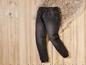 Zwarte jeans met elastische tailleband