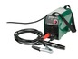 Een Parkside PISG 120A lasapparaat met accessoires.