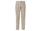 Beige linnen broek voor heren.