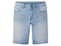 Lichtblauwe denim shorts voor heren.