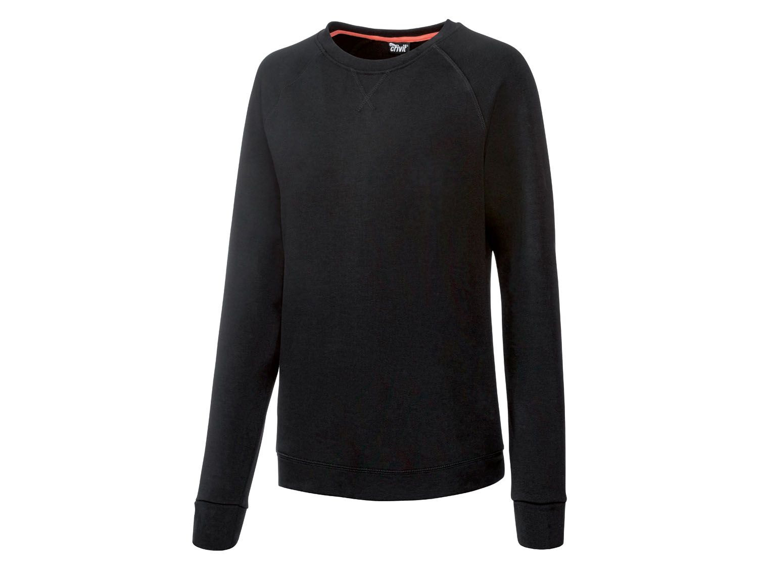 Mode Sweaters Matrozentruien Crivit Matrozentrui zwart-lichtgrijs gestippeld casual uitstraling 
