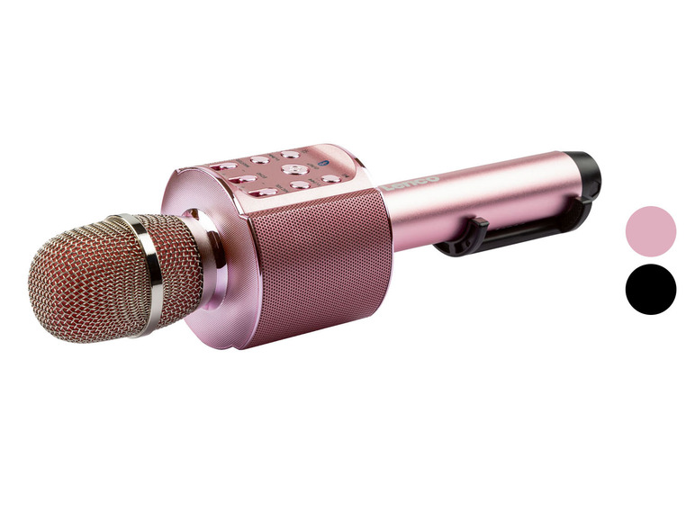 Ga naar volledige schermweergave: Lenco Karaoke-microfoon met Bluetooth BMC-180.2 - afbeelding 1