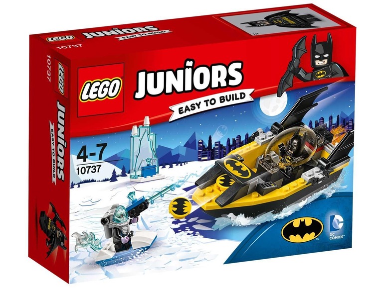 Ga naar volledige schermweergave: LEGO® Juniors Speelset Batman vs. Mr. Freeze - afbeelding 1