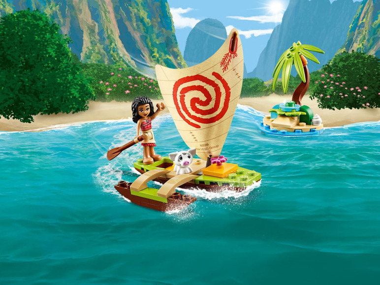 Ga naar volledige schermweergave: LEGO® Disney Princess™ Speelset Vaiana's Boot 43170 - afbeelding 4