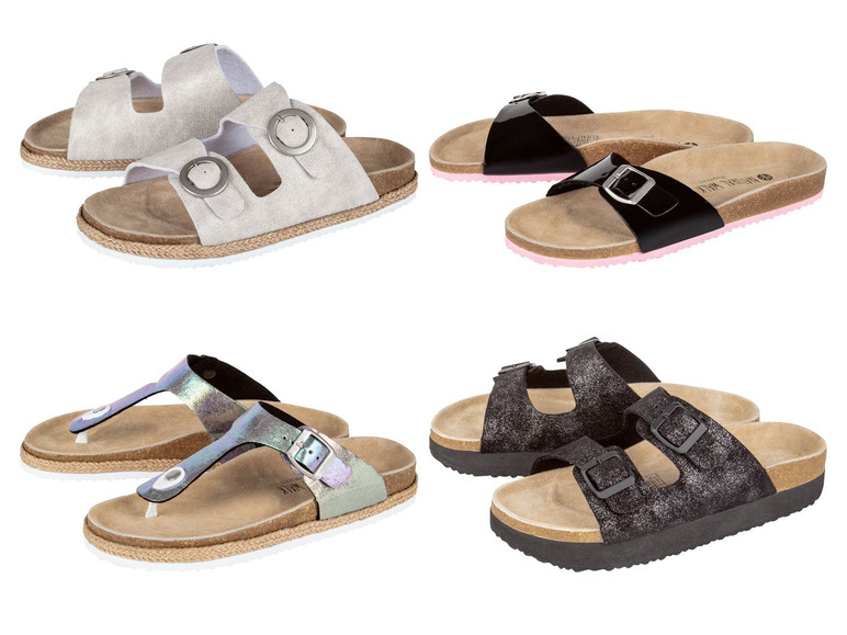 Ga naar volledige schermweergave: esmara Dames sandalen of slippers - afbeelding 1