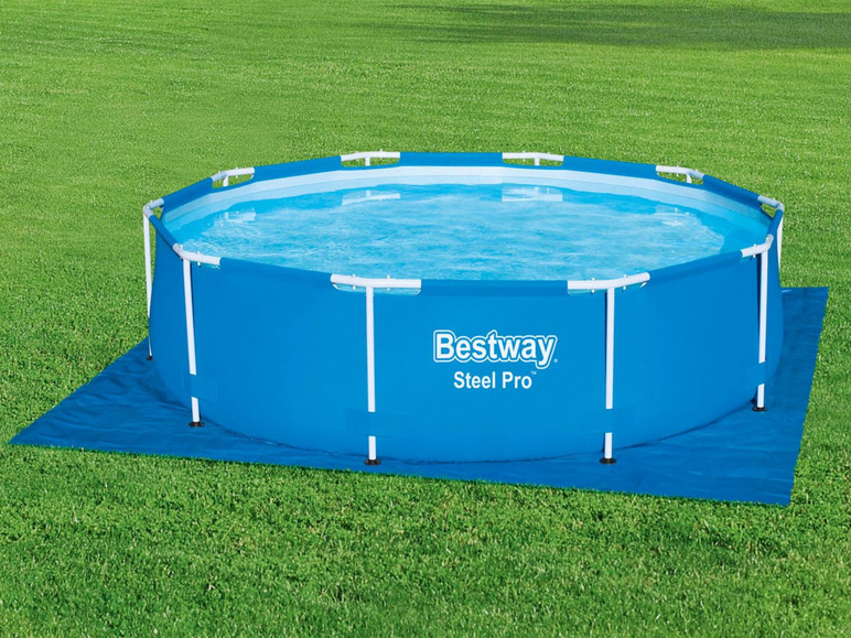 Ga naar volledige schermweergave: Bestway Flowclear™ vierkant grondzeil voor zwembad - afbeelding 7