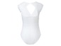 Witte bodysuit met kanten details.