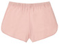 Roze korte broek met elastische tailleband