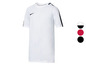 Wit Nike T-shirt met zwarte accenten