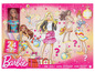 Barbie-adventskalender met poppen en accessoires