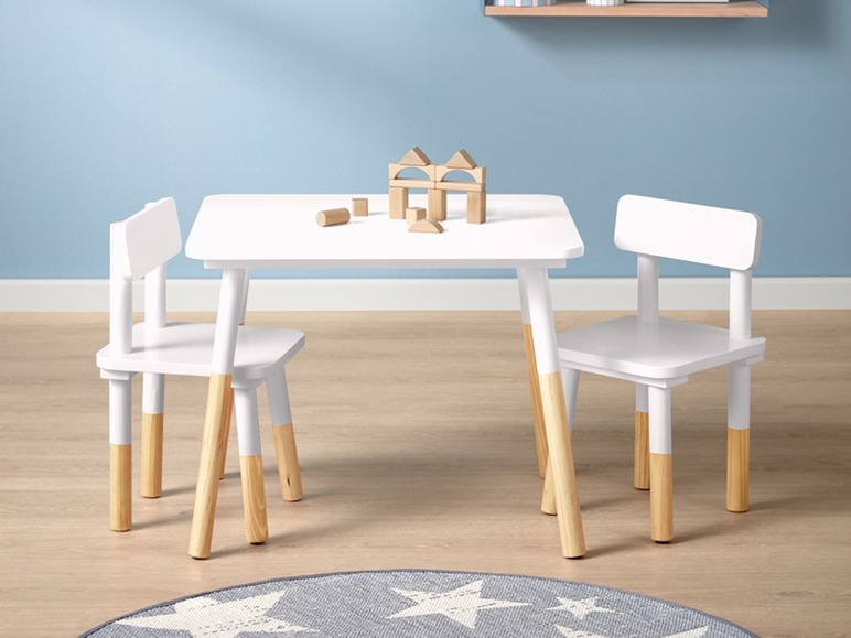 Ga naar volledige schermweergave: LIVARNO LIVING Kinder tafel met 2 stoelen - afbeelding 3