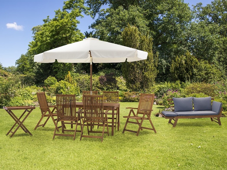 Ga naar volledige schermweergave: florabest Houten tuinklapstoel met hoge rugleuning - afbeelding 7