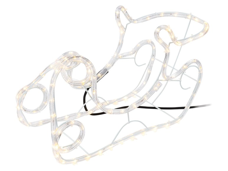 Ga naar volledige schermweergave: Melinera 3D-lichtslangfiguur - afbeelding 4
