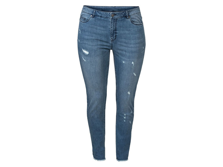 Ga naar volledige schermweergave: esmara® Dames jeans skinny fit plus size - afbeelding 2