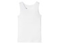 Witte tanktop voor kinderen.