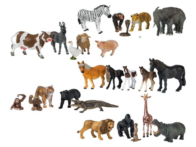 Ga naar volledige schermweergave: Playtive JUNIOR Safari dierenset - afbeelding 1