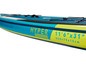 Een opblaasbaar Hyper supboard van 11'6'' x 31''.