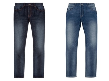 LIVERGY® Jeans voor heren, linnen