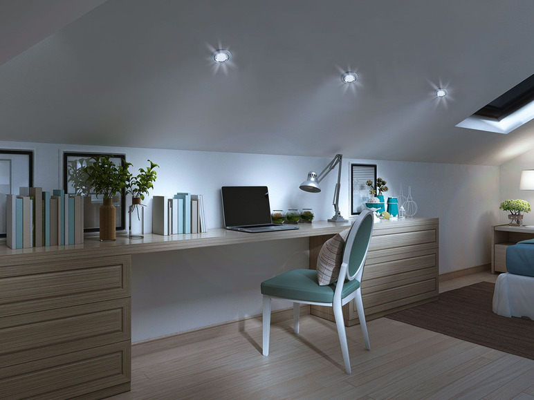 Ga naar volledige schermweergave: LIVARNO LUX 3 LED-inbouwspots - Zigbee Smart Home - afbeelding 4