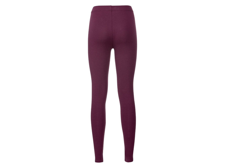 Donkerrode leggings voor dames.