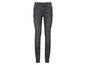 Donkergrijze skinny jeans voor dames.