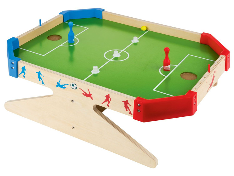 Ga naar volledige schermweergave: Playtive Houten tafelspel magnetisch tafelvoetbal - afbeelding 1