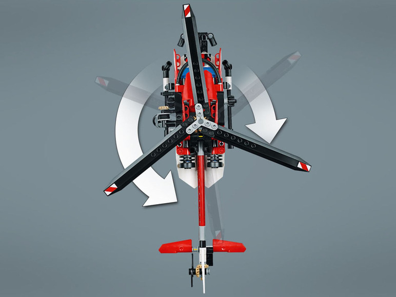 Ga naar volledige schermweergave: LEGO® Technic Speelset reddingshelikopter (42092) - afbeelding 6