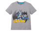 Een grijs T-shirt met Batman erop.