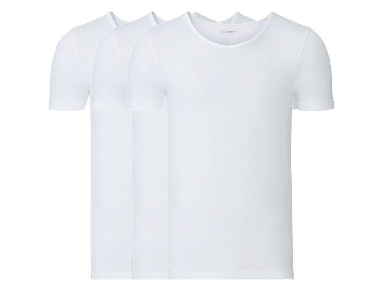 Ga naar volledige schermweergave: LIVERGY 3 heren T-shirts plus size - afbeelding 14