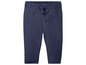 Donkerblauwe babybroek met trekkoord