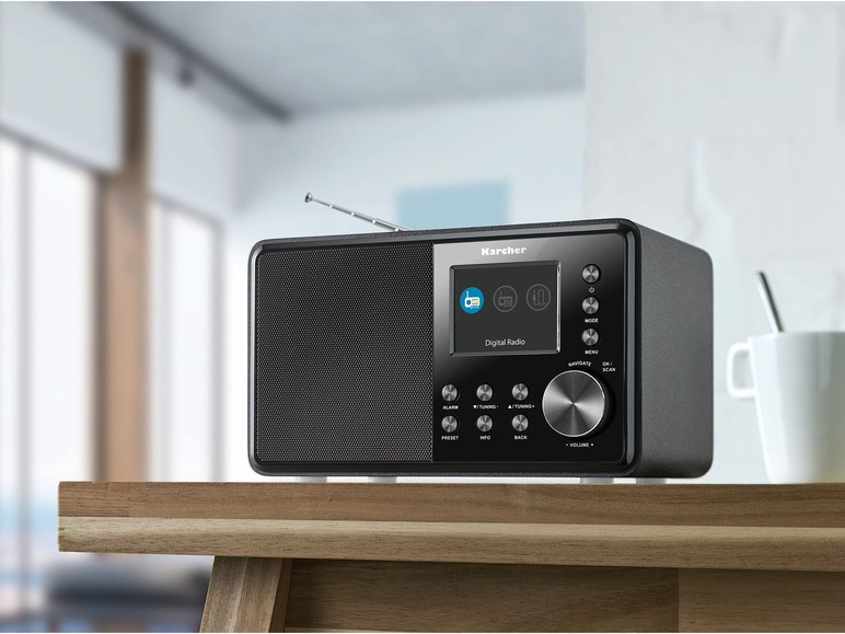Ga naar volledige schermweergave: Karcher DAB 3000 Digitale radio - DAB+ - Wekker met Dual Alarm - afbeelding 4
