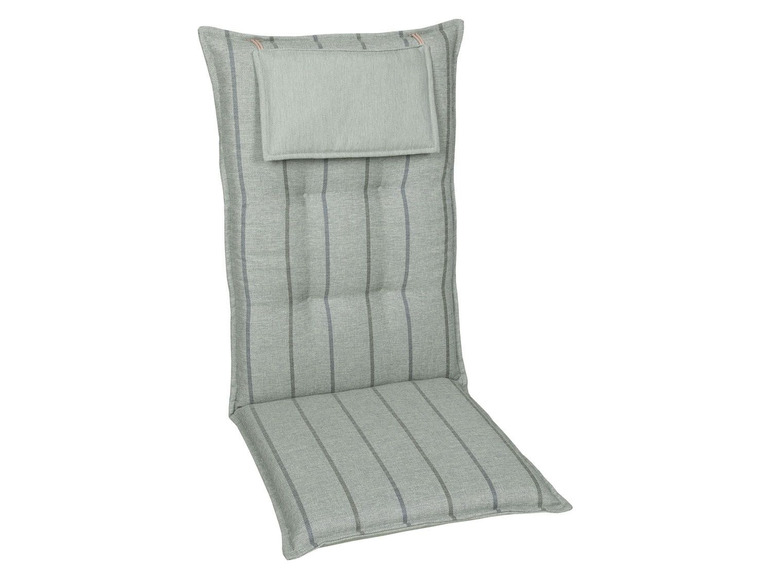 GO-DE Textil Tuinstoelkussens (Taupe, Stoelkussens voor stoelen met een lange rugleuning)